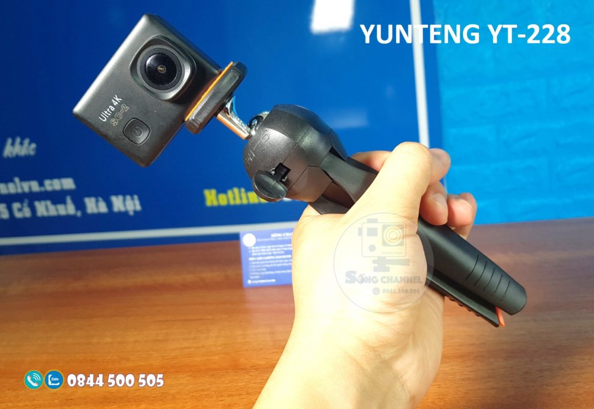 YT-228 làm tay cầm vô cùng tiện lợi