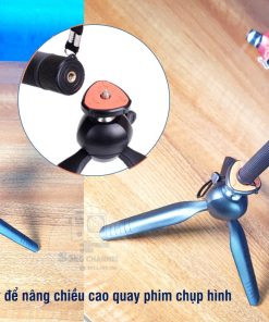 Yunteng YT-228 dễ dàng kết nối với gậy quay phim