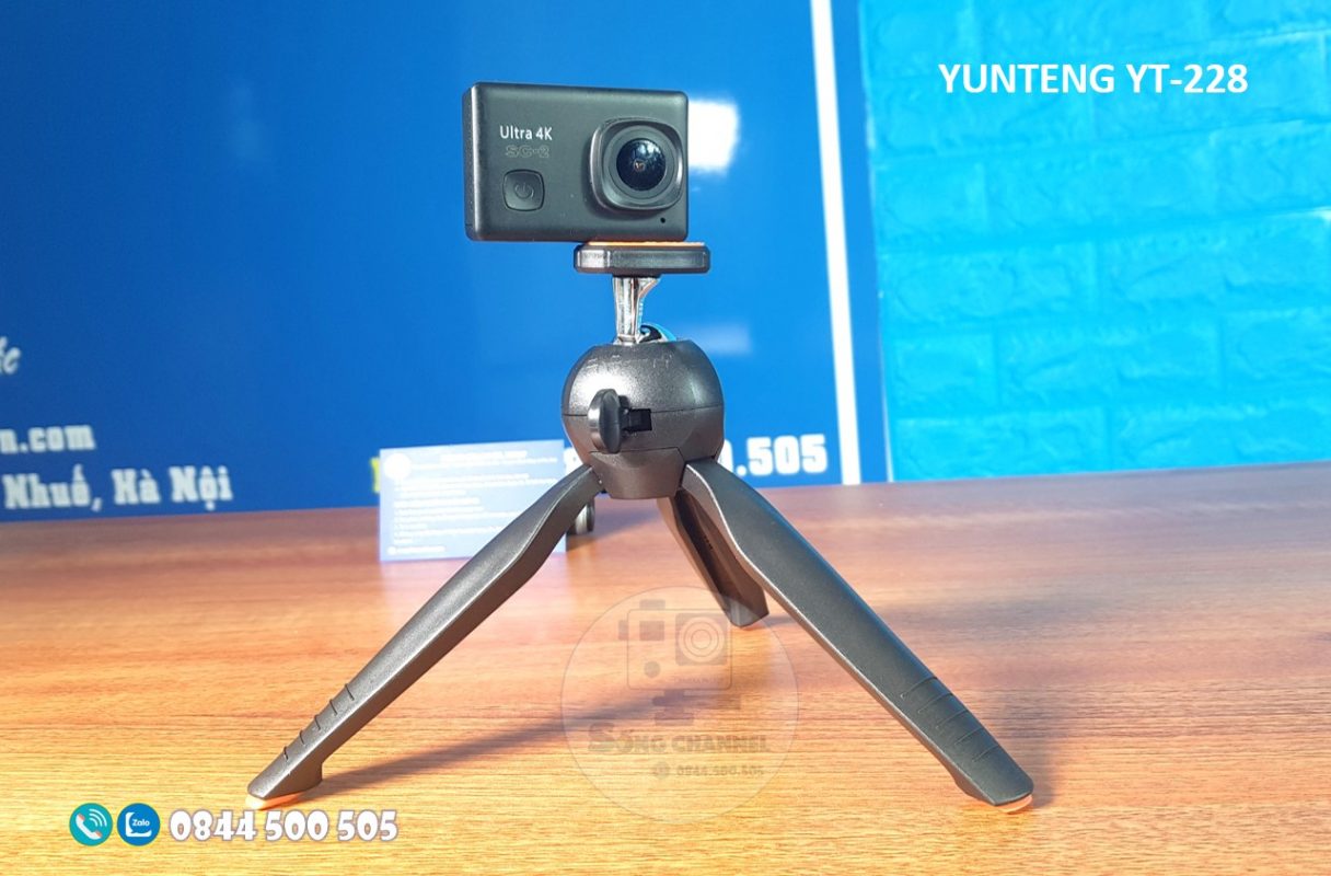 Yunteng YT-228 dùng có Action Camera