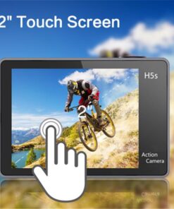 màn hình cảm ứng 2 inch cao cấp của Eken H5S