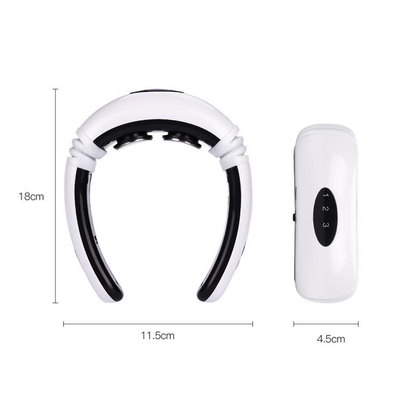 kích thước của máy massage cổ 3d