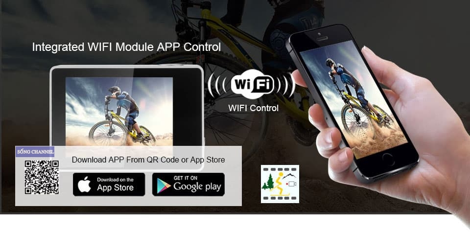 Kết nối với điện thoại qua Wifi