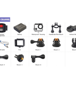 bộ phụ kiện đầy đủ của eken h9r plus