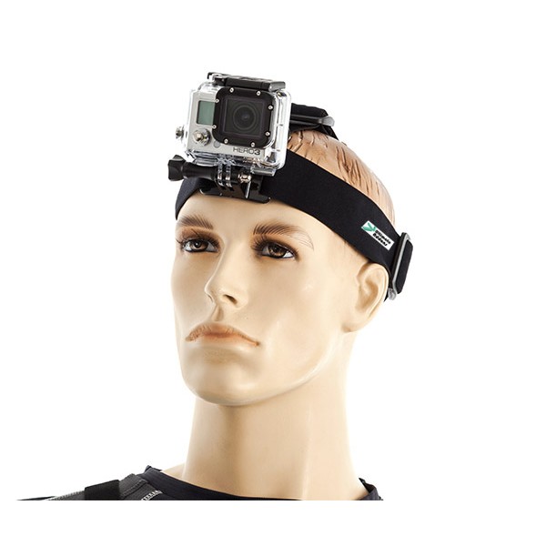 Gắn camera hành động lên đầu