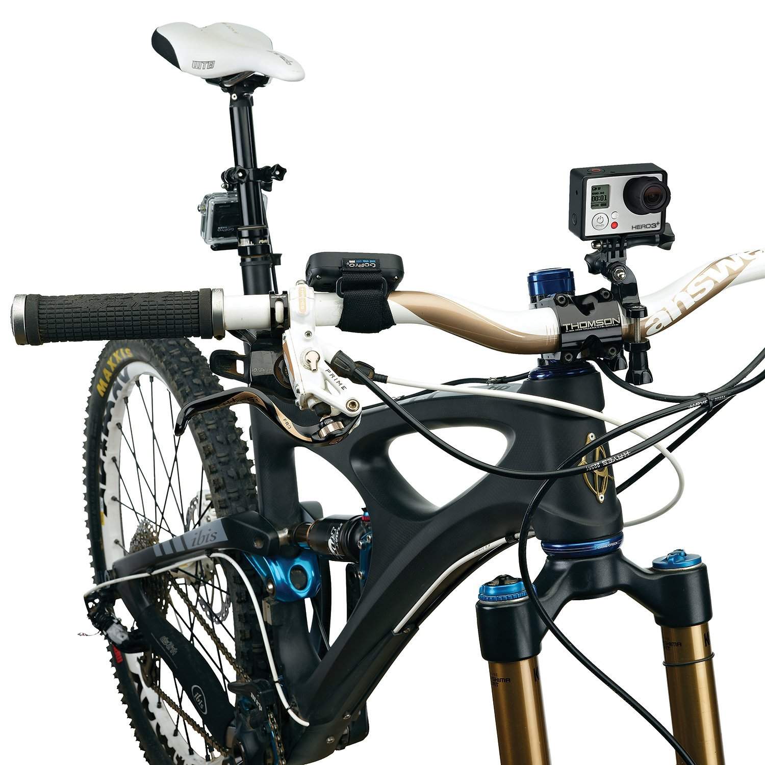 Gắn camera hành động lên xe đạp