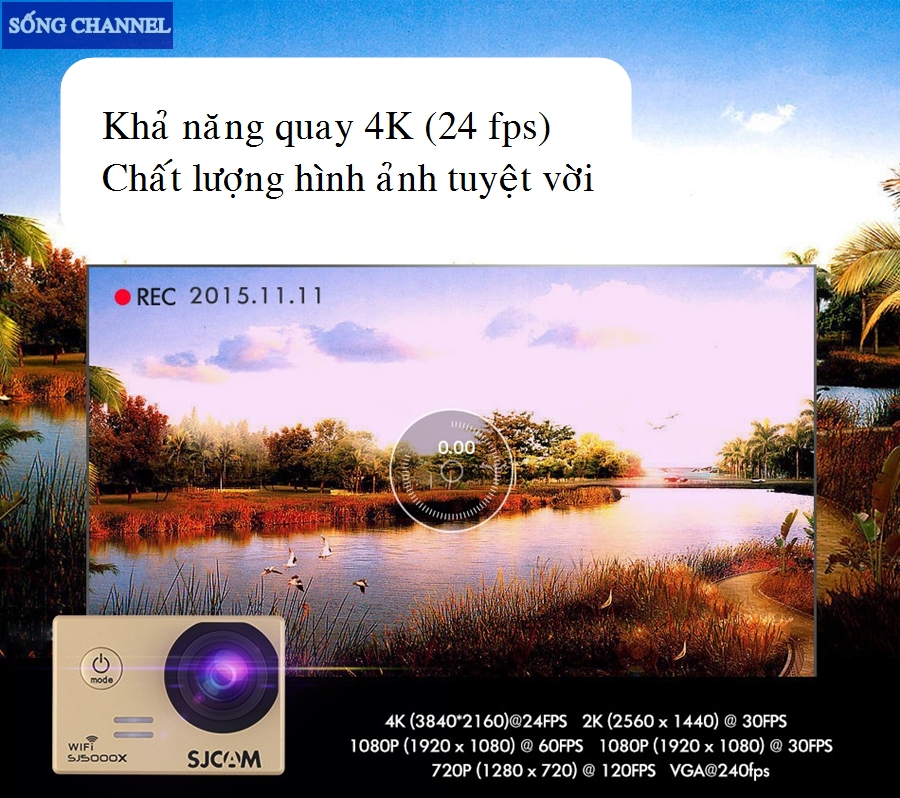 Camera SJCAM SJ5000X Elite 4K Wifi