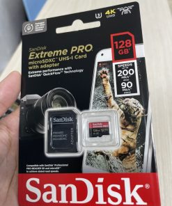 Thẻ Nhớ MicroSDXC SanDisk Extreme Pro V30 A2 128GB 200MB/s SDSQXCD-128G-GN6MA