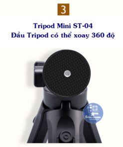 Tripod Mini ST-04- đầu xoay 360 độ