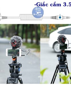 Mic phù hợp để làm Vlog, phỏng vấn hay làm Youtube