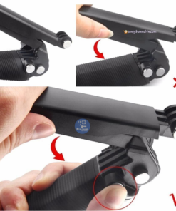 Gậy 3 khúc có thể dễ dàng gấp gọn