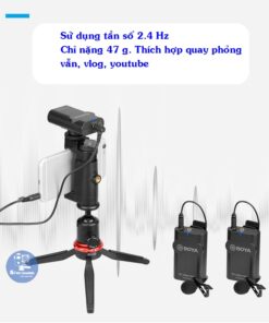 Micro-Boya-MW4-Pro_K2 có giắc 3.5 mm
