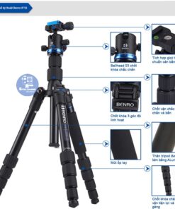 Tripod-Chân Máy Benro IF19 cấu tạo