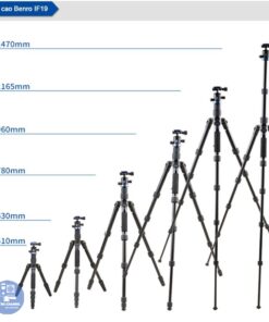 Chiều cao Tripod Benro IF19