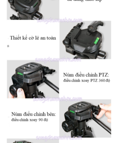 Thông số Tripod Weifeng WT-3520