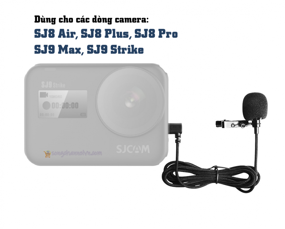Micro rời có dây cho SJ8, SJ9 series