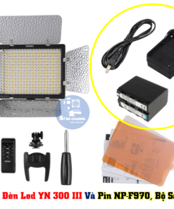Combo YN 300 III và pin NP-F970