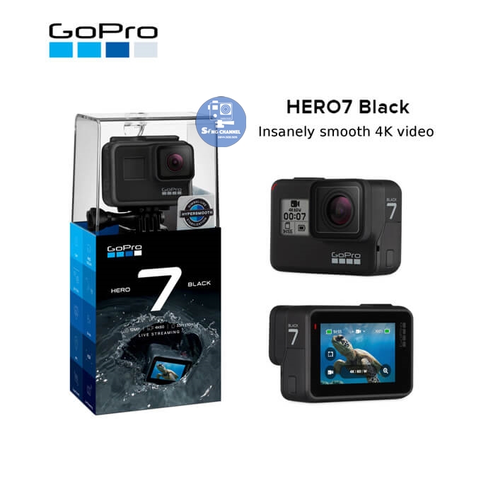 grua Abstracción lámpara GoPro Hero 7 Black (Chính hãng) - Camera Hành Trình Xe Máy.com
