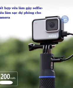 Gậy selfie kiêm sạc dự phòng Kingma tiện dụng