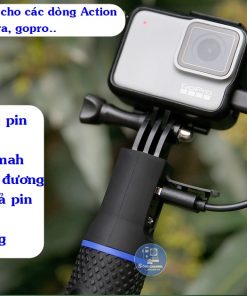 Gậy selfie kiêm sạc dự phòng Kingma dùng cho action camera, gopro, điện thoại