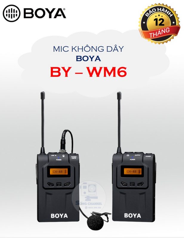 BY-WM6 gồm 2 cục thu và phát