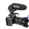 Microphone Shotgun BOYA BY-BM3030 dùng cho điện thoại, máy ảnh, máy quay phim