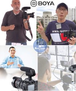 Micro shotgun boya by VM600 được nhiều vlogger tin dùng