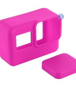 Case Silicon bảo vệ cho GoPro Hero 5, 6, 7 Black màu hồng