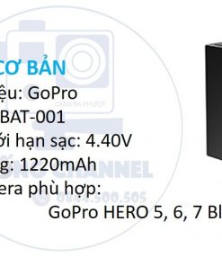 Pin GoPro chính hãng cho HERO 5, 6, 7