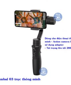 Gimbal Hohem iSteady Mobile + thiết kế hiện đại, nhiều chức năng