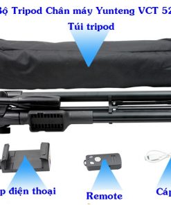 bộ tripod chân máy Yunteng VCT 5208