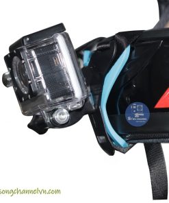 Dây Đeo Action Camera, GoPro Vào Cằm Mũ Bảo Hiểm