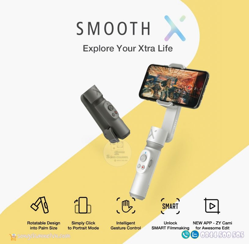 Tay cầm chống rung Zhiyun Smooth X