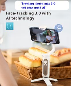 gimbal tay cầm iSteady X có chế độ tracking khuôn mặt 3.0