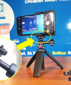 Ulanzi MT-09 có thể gắn được cả điện thoại