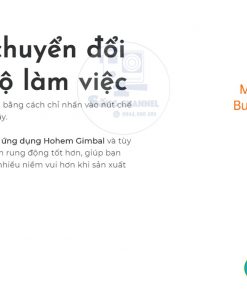 Chuyển mode (chế độ) thông minh, tiện dụng