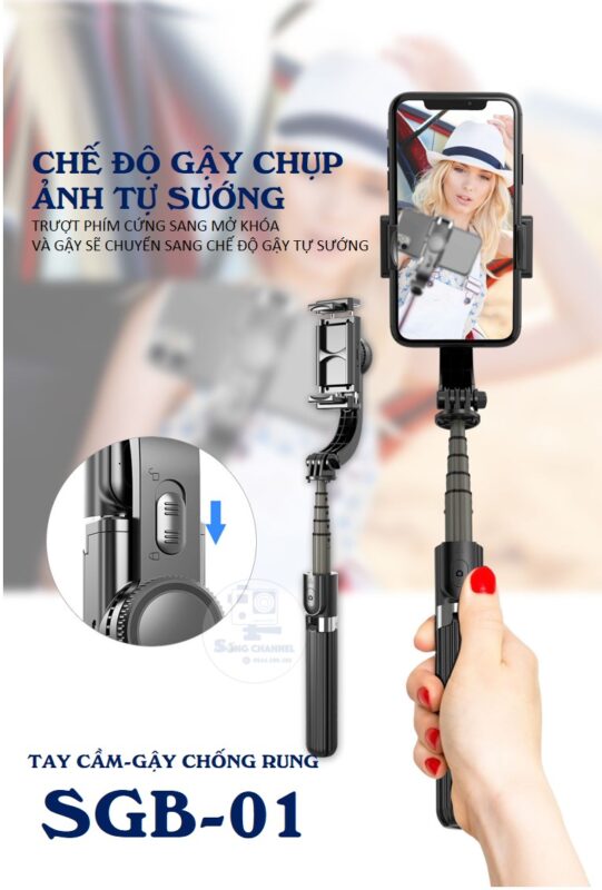 Tay cầm-tripod-gimbal SGB-01
