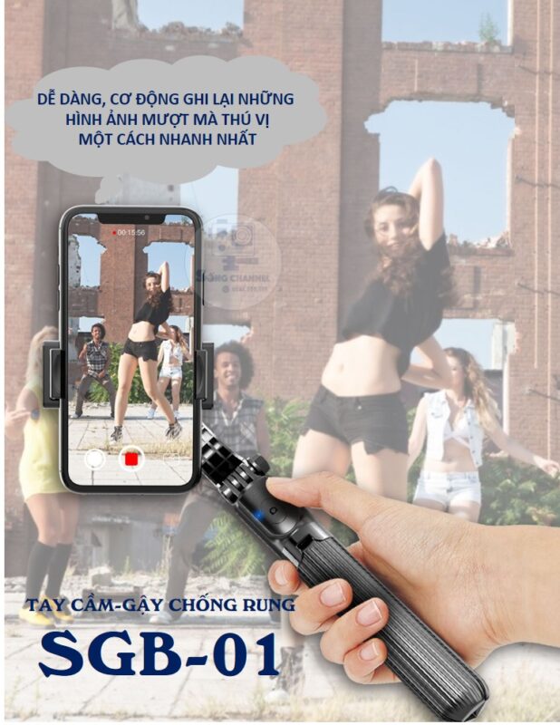 Gậy, tay cầm, tripod, gimbal SGB-01
