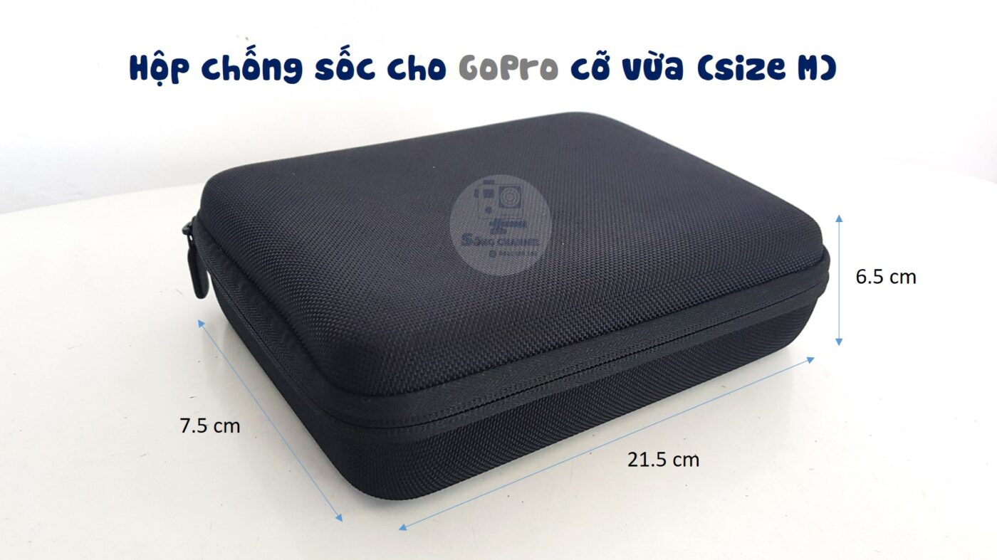 Hộp chống sốc GoPro loại Vừa (Cỡ M) Hộp chống sốc GoPro loại Vừa (Cỡ M)