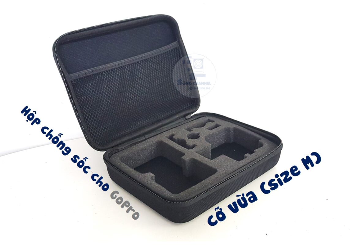 Hộp chống sốc GoPro loại Vừa (Cỡ M) Hộp chống sốc GoPro loại Vừa (Cỡ M)