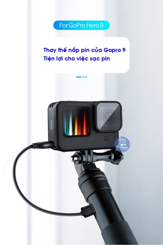 Dùng để bạn vừa có thể sạc vừa quay cho gopro hero 9 black