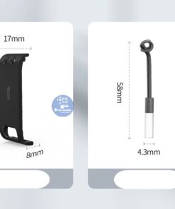 Kích thước của nắp pin sạc telesin cho gopro 9