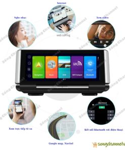 Camera hành trình đặt taplo ô tô Phisung K7