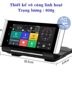 Camera hành trình đặt taplo ô tô Phisung K7