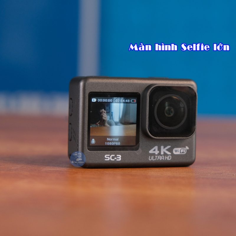 Màn hình selfie giúp căn khung hình tốt hơn