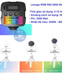 Đèn Lensgo RGB R50