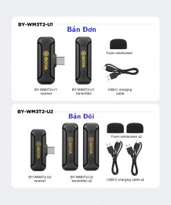 BOYA BY-WM3T2 U1/U2