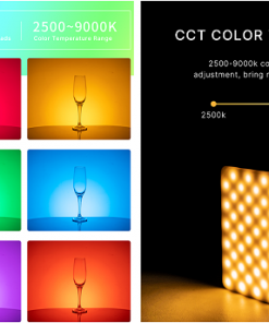 VL120 RGB trang bị 120 bóng Led với góc chiếu 120°