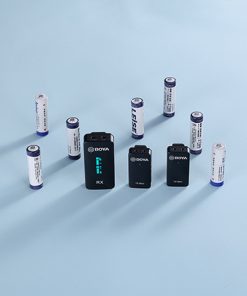 Cả bộ phát và bộ thu đều được trang bị pin lithium-ion có thể sạc lại tích hợp