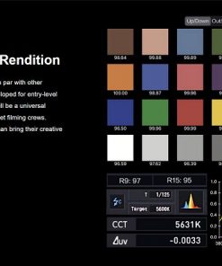 Nanlite FS-60B dễ sử dụng và đầy đủ các tính năng