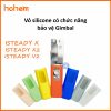 Nắp bảo vệ bằng cao su cho iSteady X X2 V2 với 7 màu
